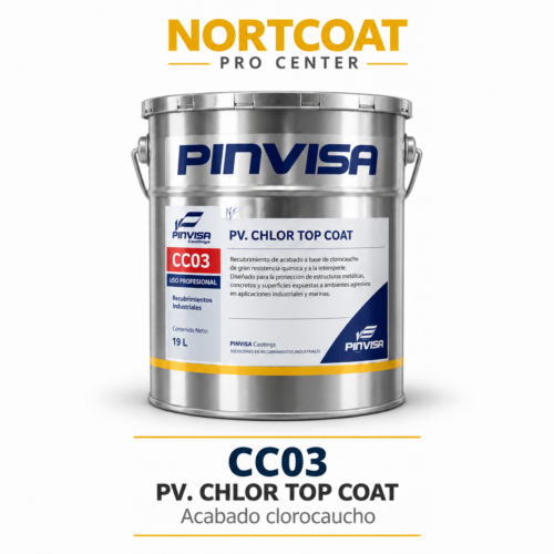 CC03 PV. CHLOR Top Coat – Acabado de clorocaucho PINVISA