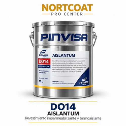 DO14 AISLANTUM® – Revestimiento cerámico termoaislante e impermeabilizante PINVISA