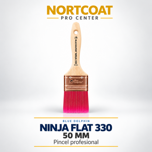 BlueDolphin NINJA 330 Flat 50 mm – Brocha profesional plana