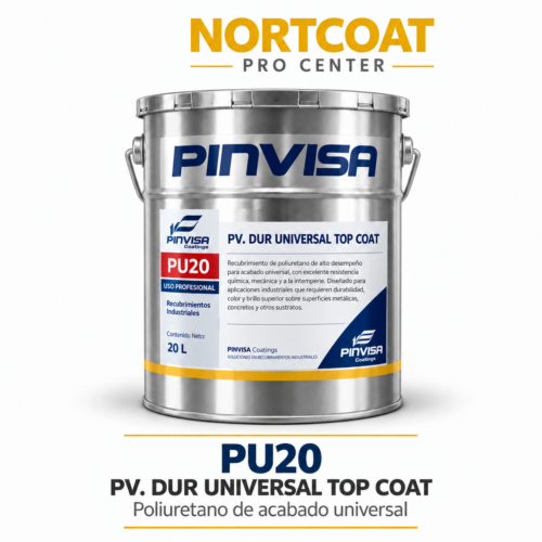 PU20 PV. DUR Universal Top Coat – Poliuretano alifático multisustrato PINVISA