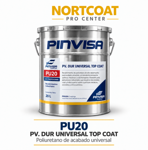 PU20 PV. DUR Universal Top Coat – Poliuretano alifático multisustrato PINVISA