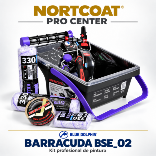 BlueDolphin BARRACUDA RENDER SET – Kit profesional completo de pintura